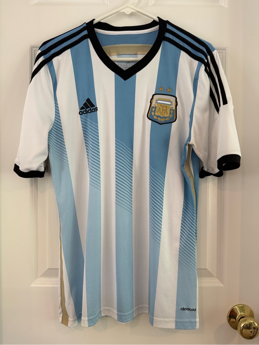 Adidas Argentina Football Soccer Jersey Size M